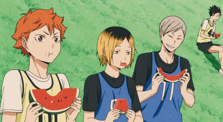 Волейбол Карасуно против Некома