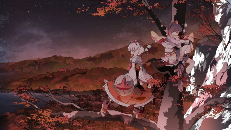 Тохо генсокё пейзаж