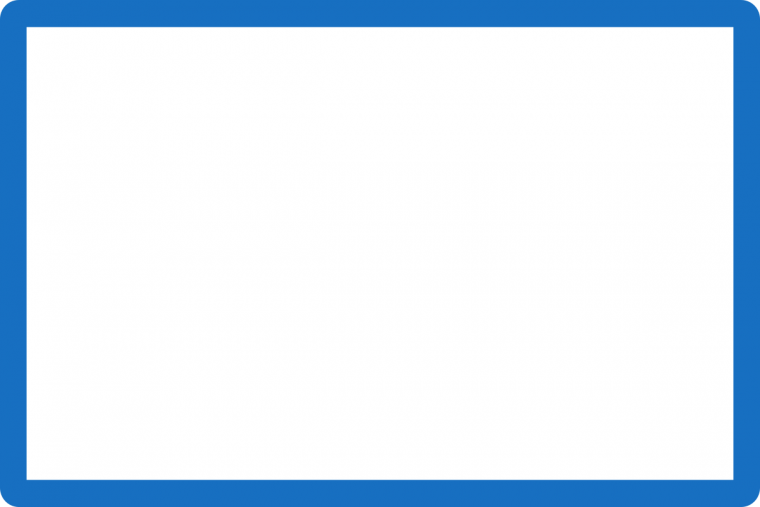 Рамка синяя