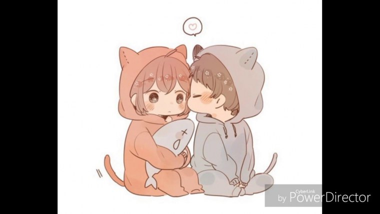 Парные обои на телефон аниме