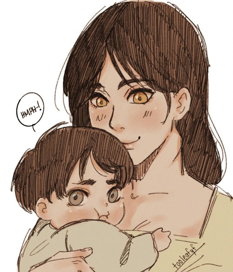 Карла Йегер и Эрен Йегер