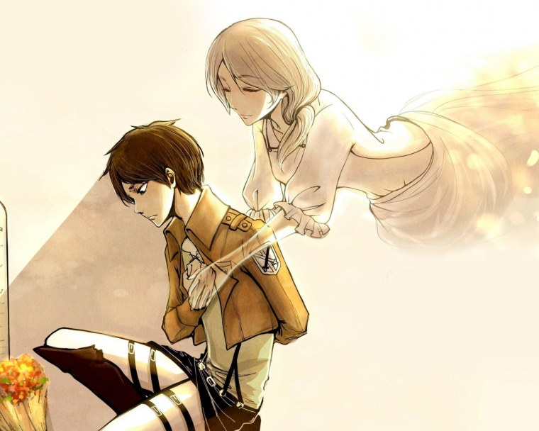 Эрен Йегер и Гриша Йегер