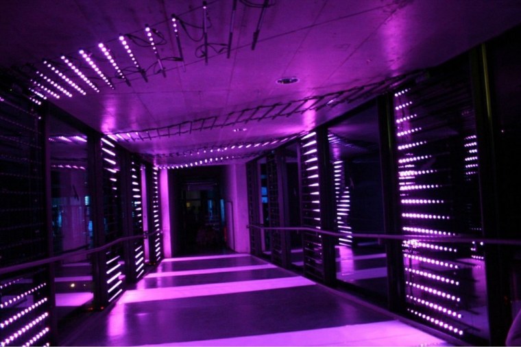 Комната с подсветкой Эстетика