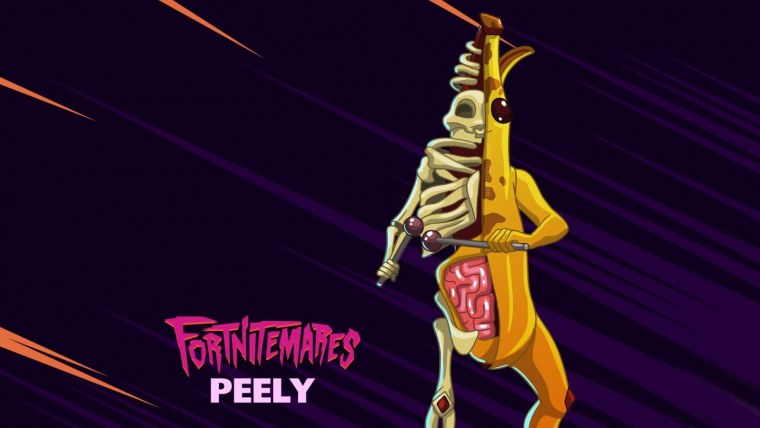 ФОРТНАЙТ скин банан скелет