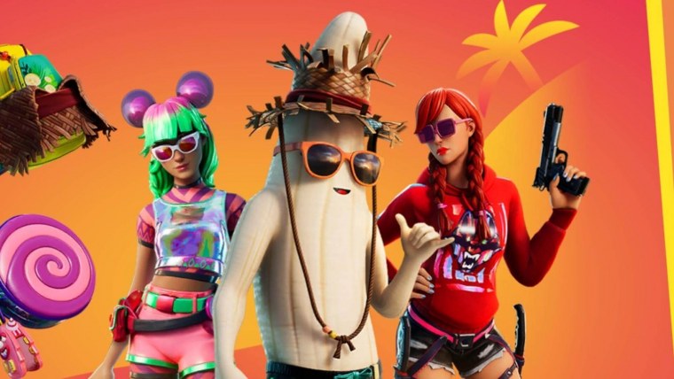 ФОРТНАЙТ саммер банан