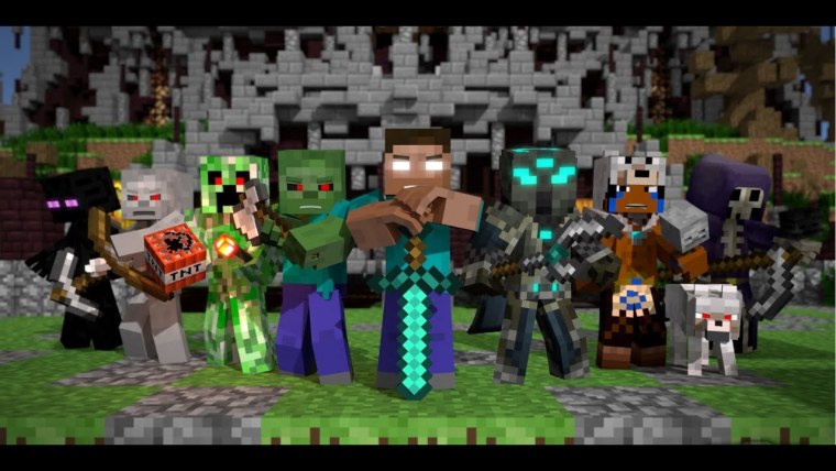 Всех игроков в МАЙНКРАФТЕ