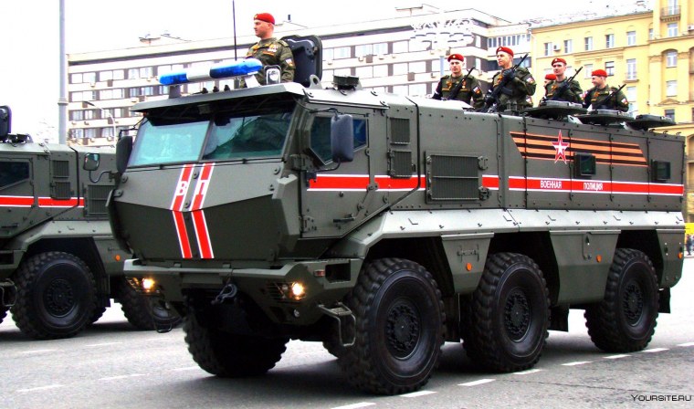 КАМАЗ Тайфун 63968 Военная полиция