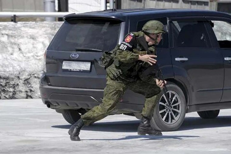 Спецназ военной полиции РФ