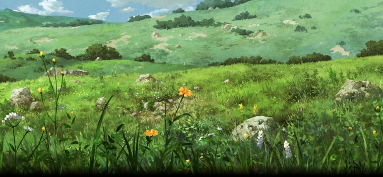 Аниме трава