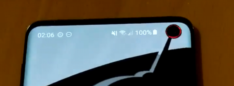 Индикаторы Samsung Galaxy s10 Plus