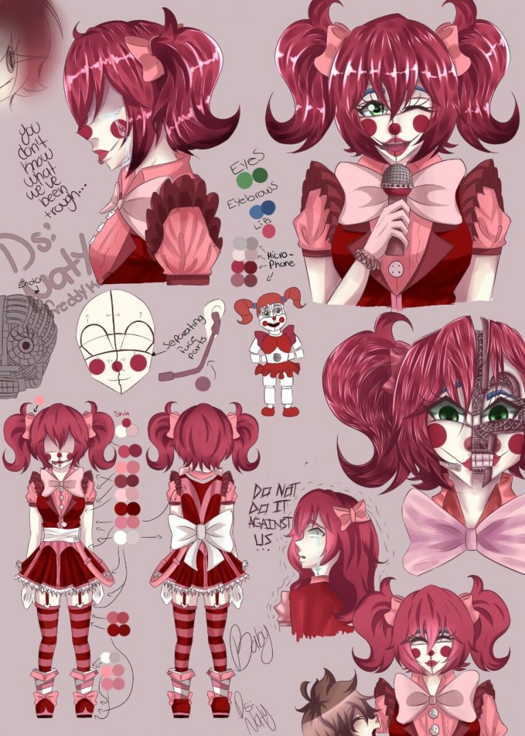 FNAF sister location Baby аниме