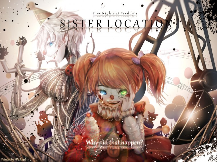 Скрап бейби ФНАФ аниме