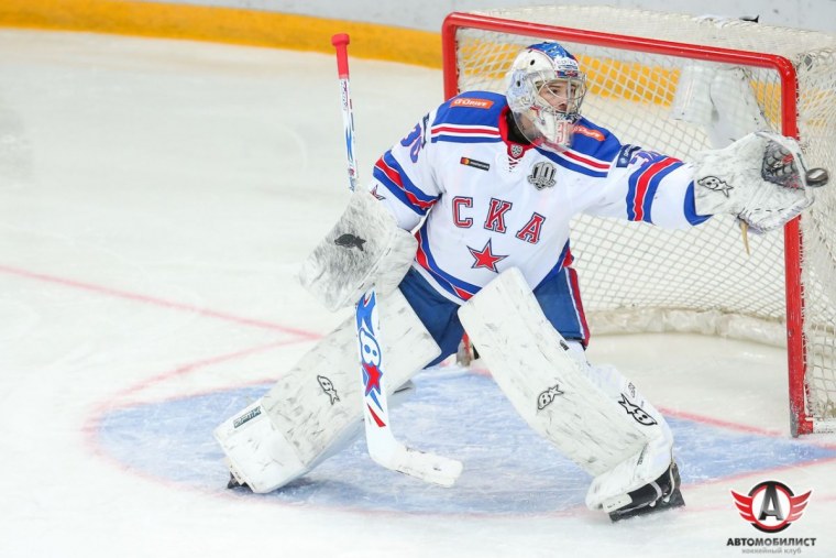 Шлем Игоря Шестеркина в СКА