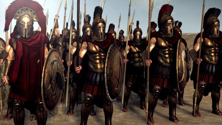 Total War Rome 2 спартанцы
