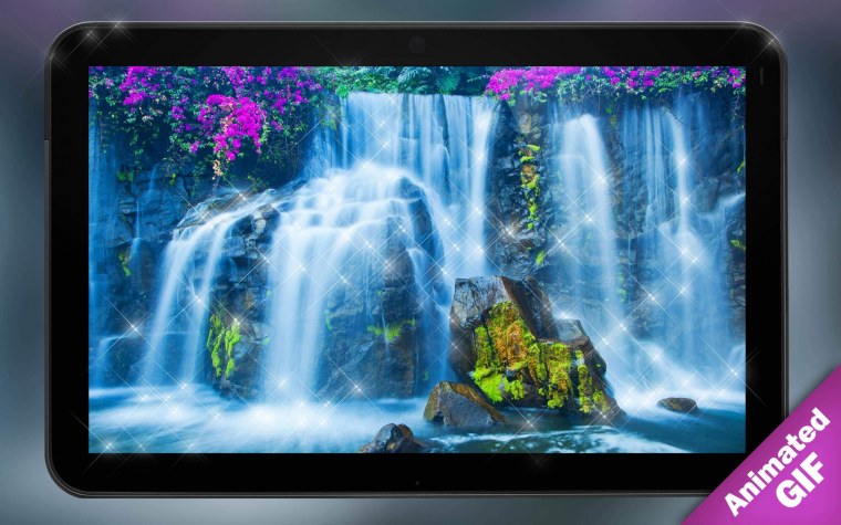 Движущиеся водопады