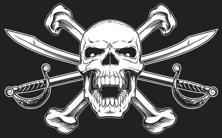 Весёлый Роджер знак пирата
