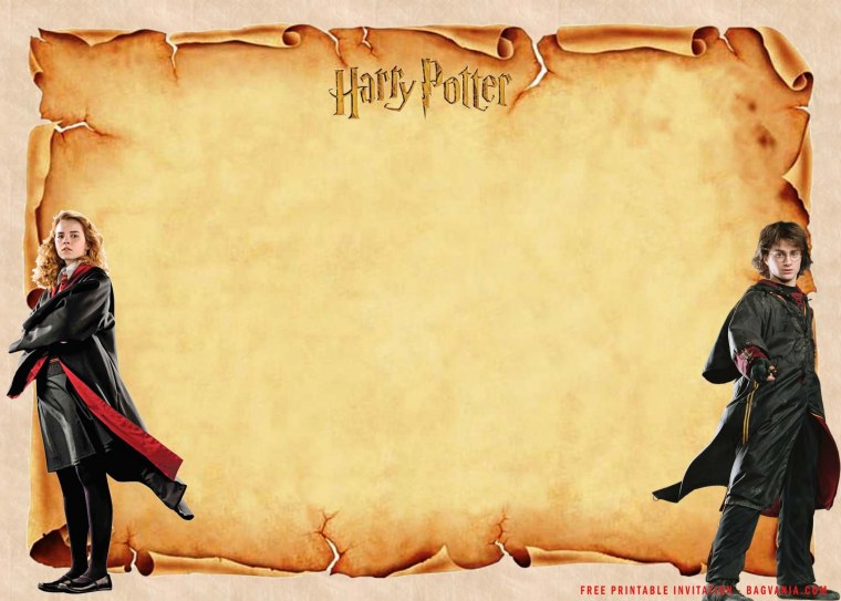 Карта мародеров Гарри Поттер фон