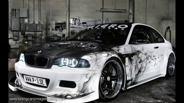 Аэрография BMW e60