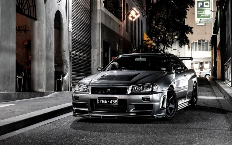 Nissan Skyline GTR 34 4k