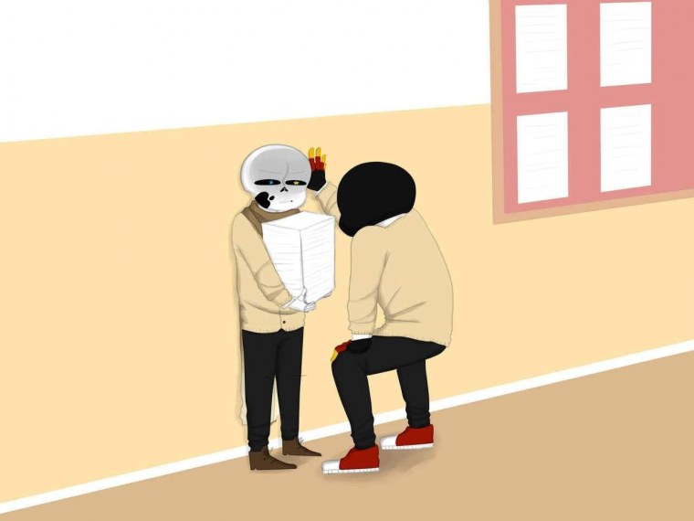 Инк Санс и Эррор любовь