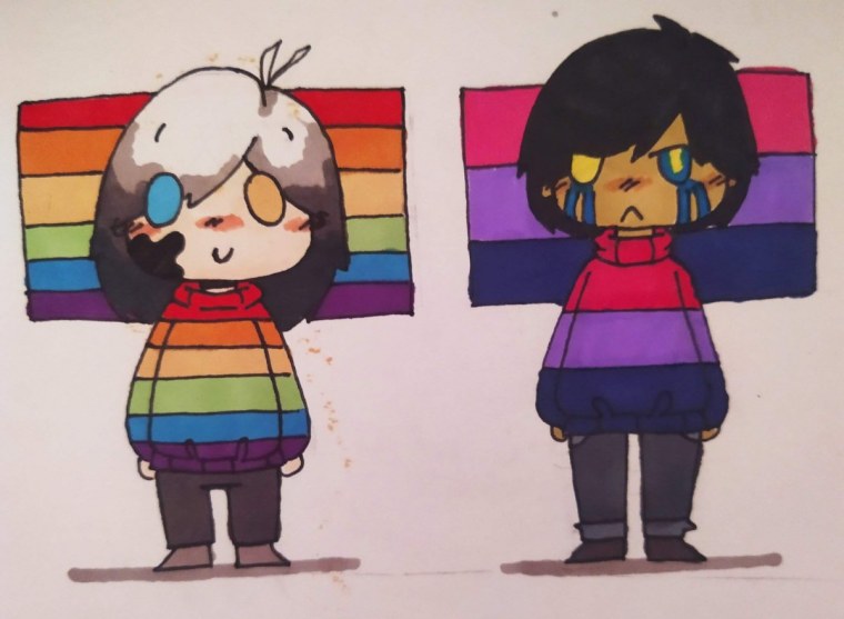 Эррор Фриск арт