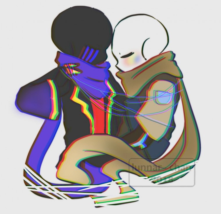 Андертейл ау кросс и киллер