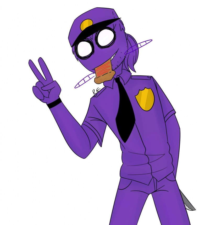 Уильям Афтон фиолетовый человек