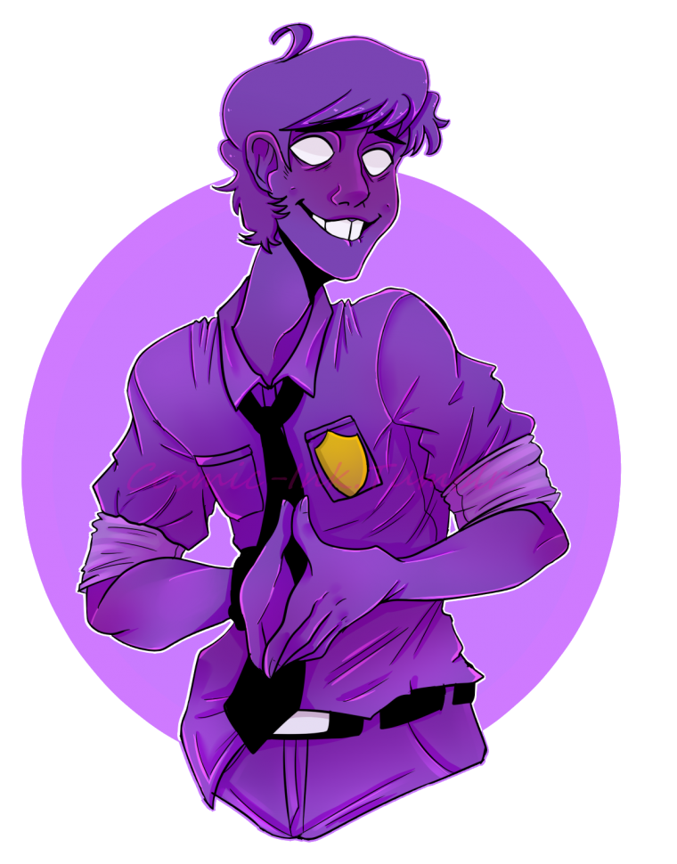 ФНАФ Уильям Афтон арт