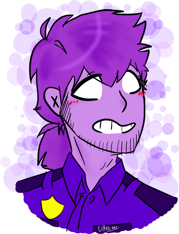 Уильям Афтон фиолетовый человек