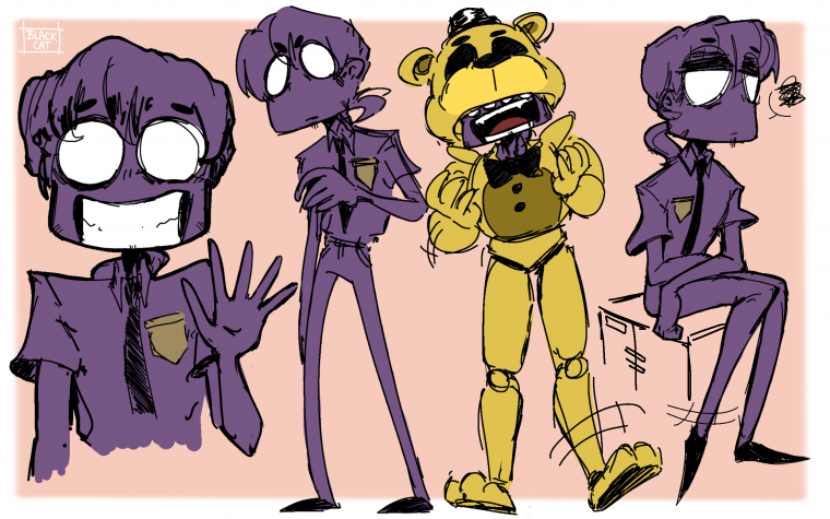 Перпл Гай и Майкл Афтон