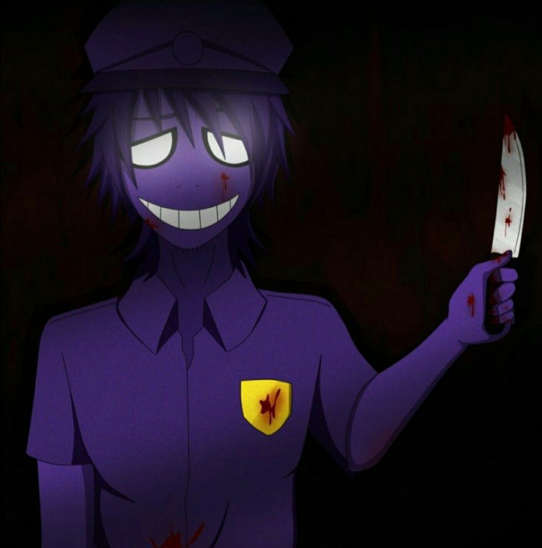 FNAF фиолетовый человек