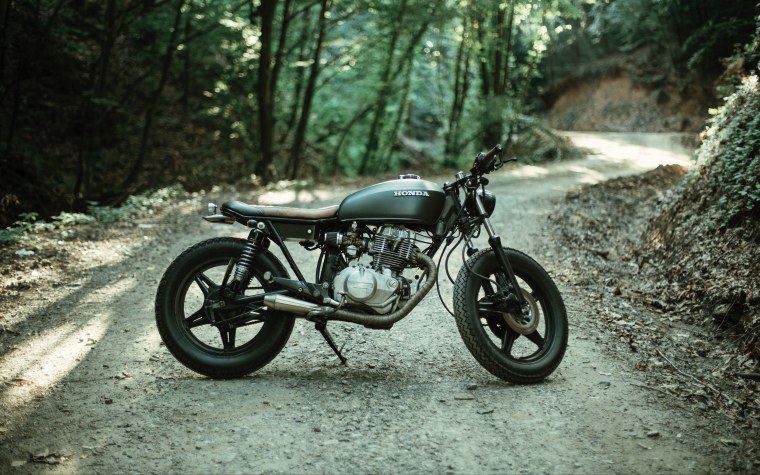 Мотоцикл осень