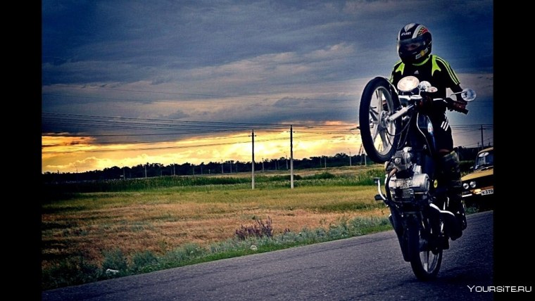 Мотоцикл Альфа стант