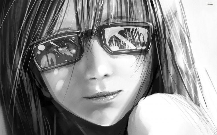 Девушка в очках