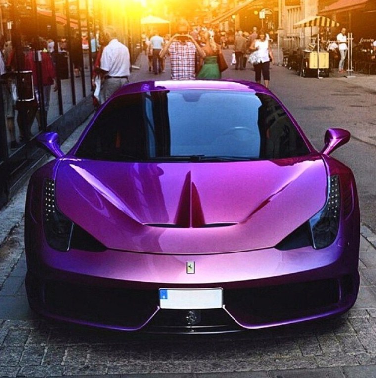 Феррари 458 Purple