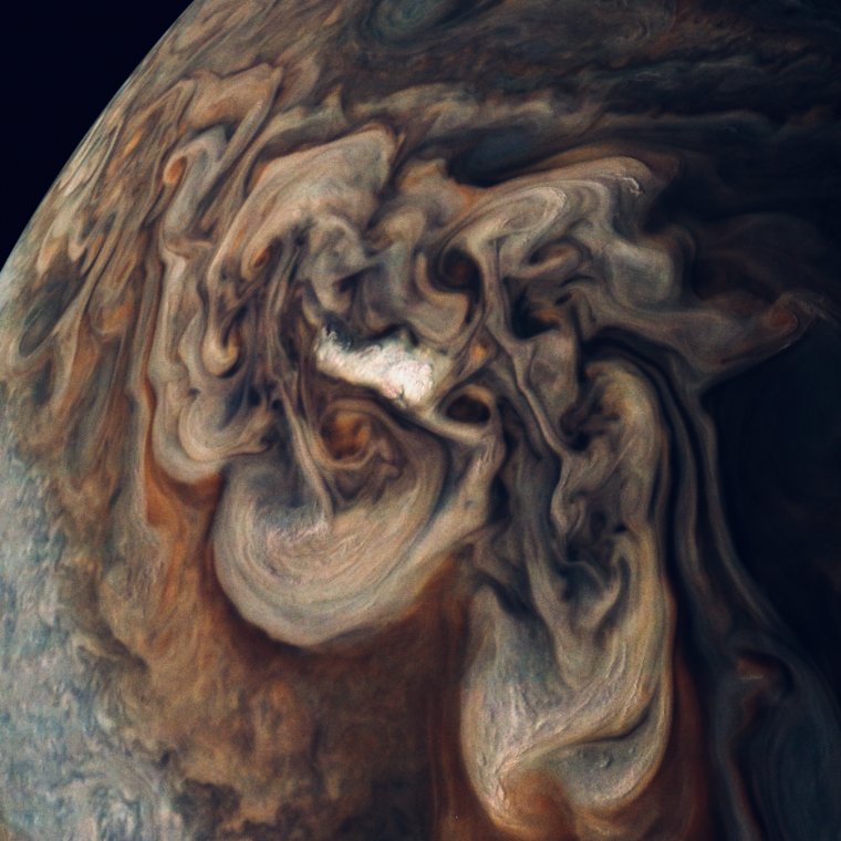 Шторм на Юпитере