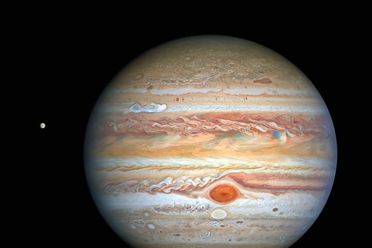Снимки поверхности Юпитера