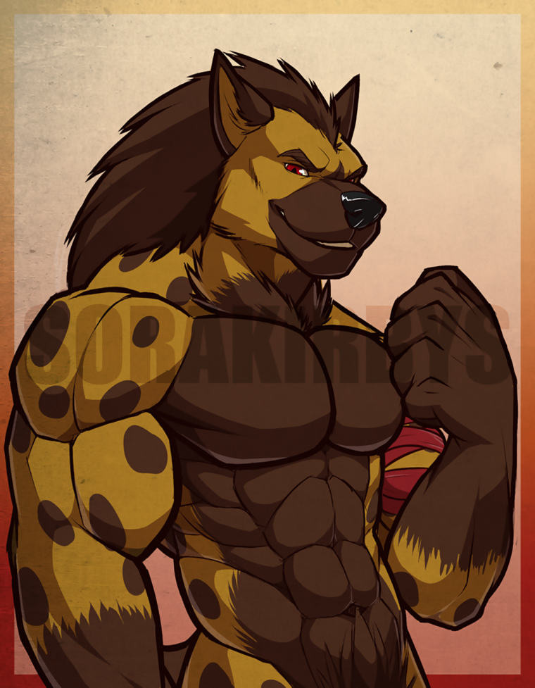 Собака качок арт