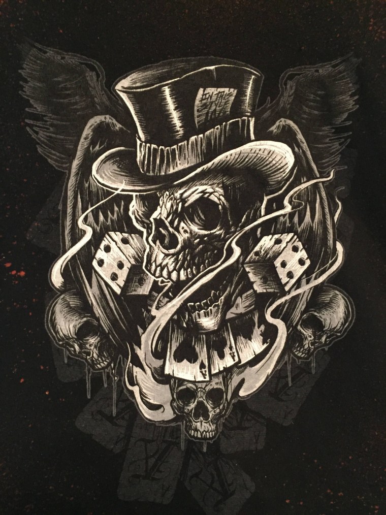 Скелет Король и две дамы