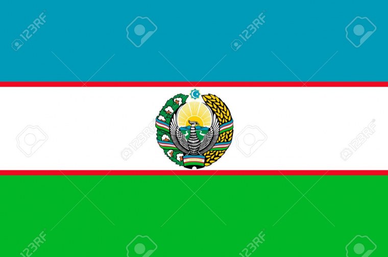 Герб и флаг Узбекистана