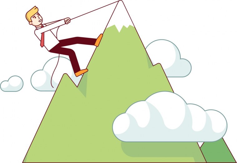 Достижение цели иллюстрация