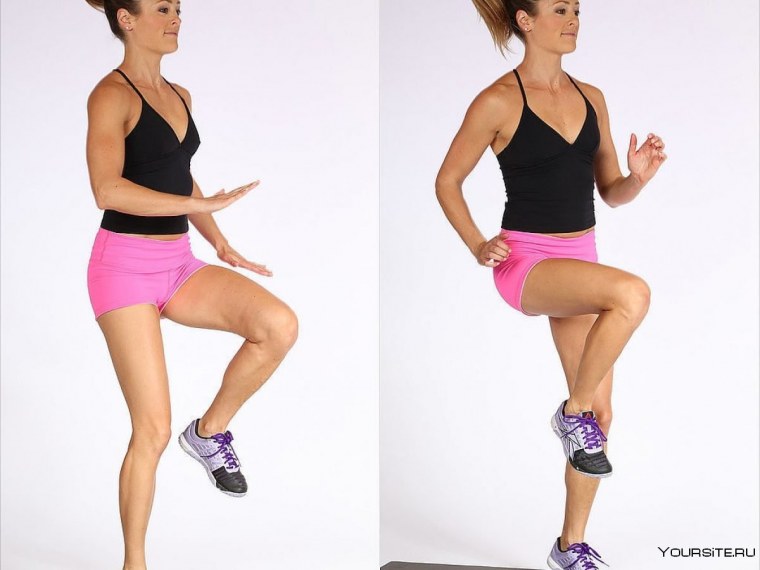 Боковая планка с подниманием ноги