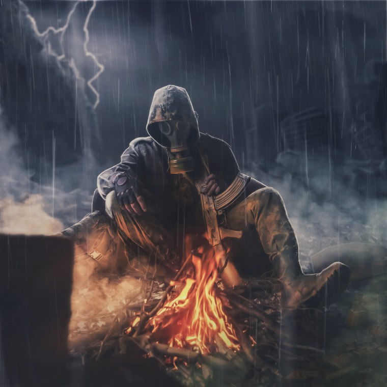 Сталкер 2 у костра