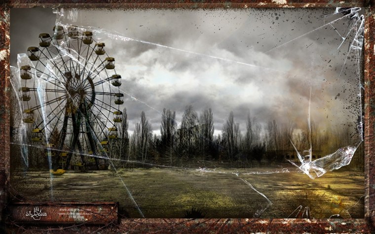 Колесо обозрения Чернобыль сталкер 2