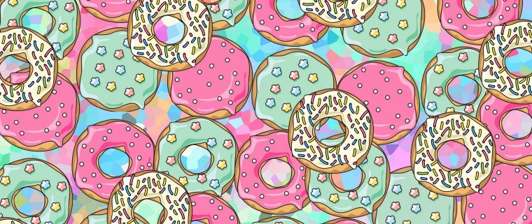 Пончик арт