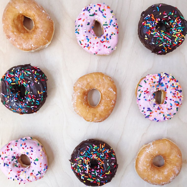 Круглые мини пончики