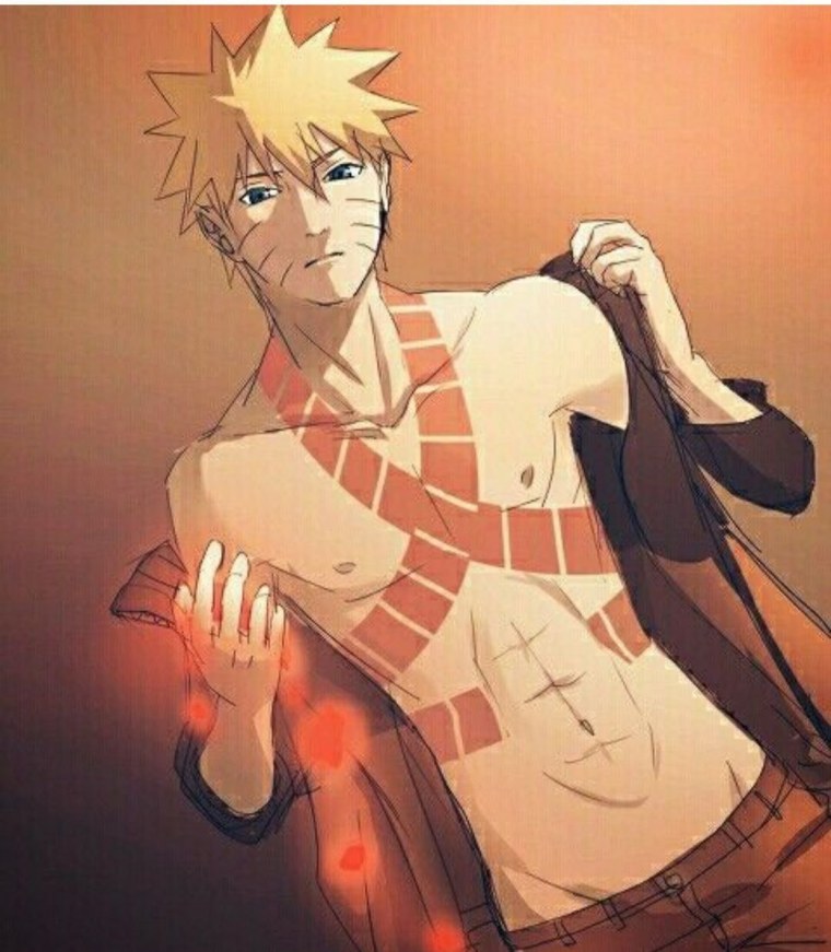 Наруто Узумаки торс