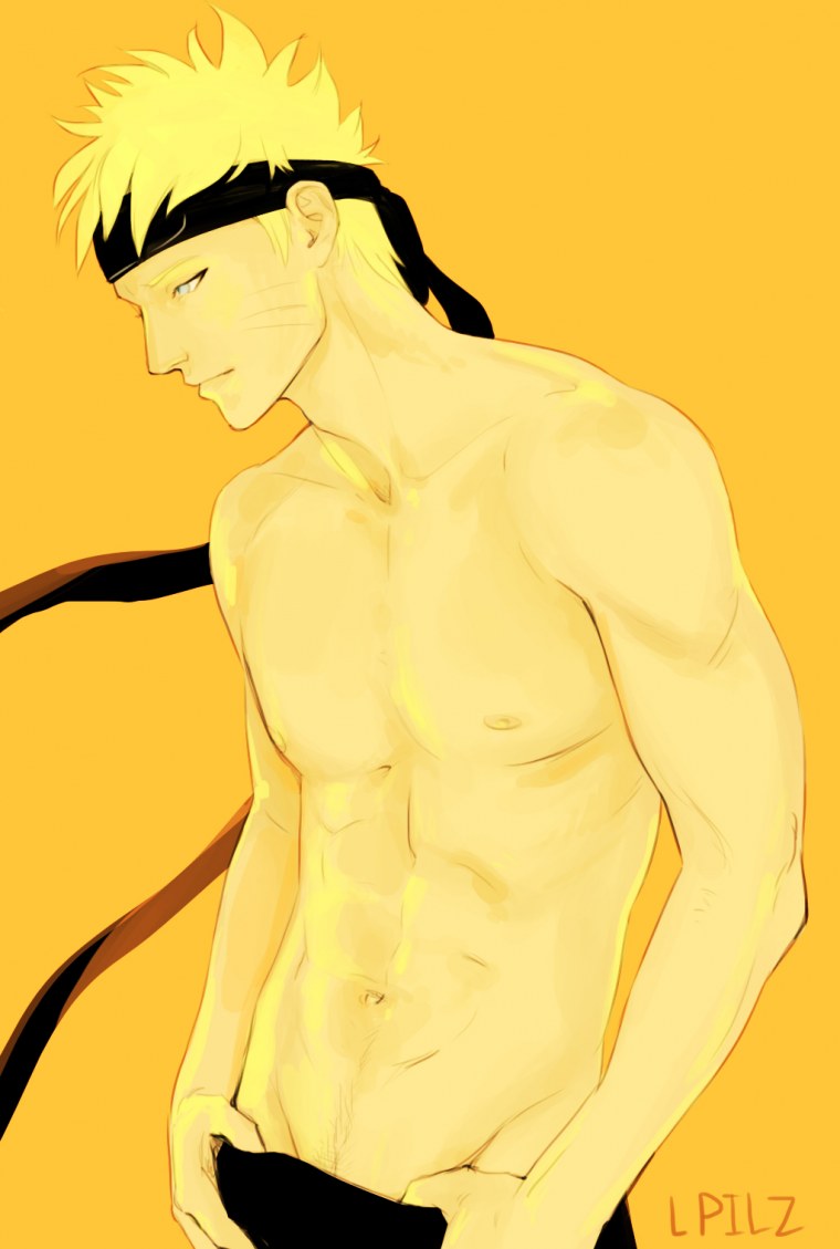 Наруто Узумаки взрослый торс