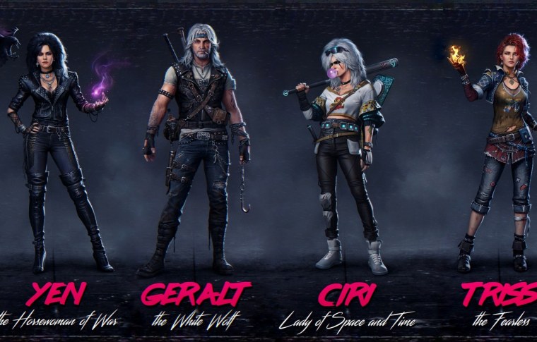 Cyberpunk 2077 Цири и Геральт