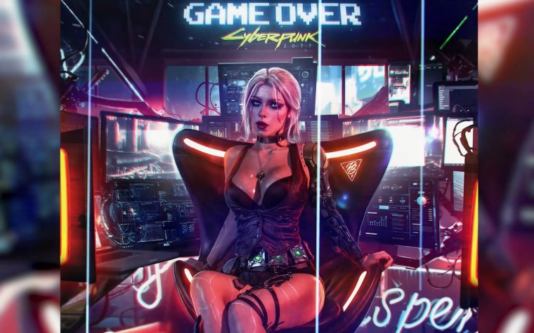 Кристина Финк Cyberpunk 2077 nude